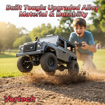 Fast 4WD RC Rock Crawler Truck 1:12 Scale