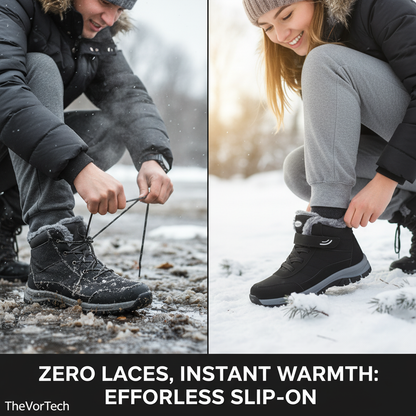 Warm Waterproof Winter Snow Boots for Women