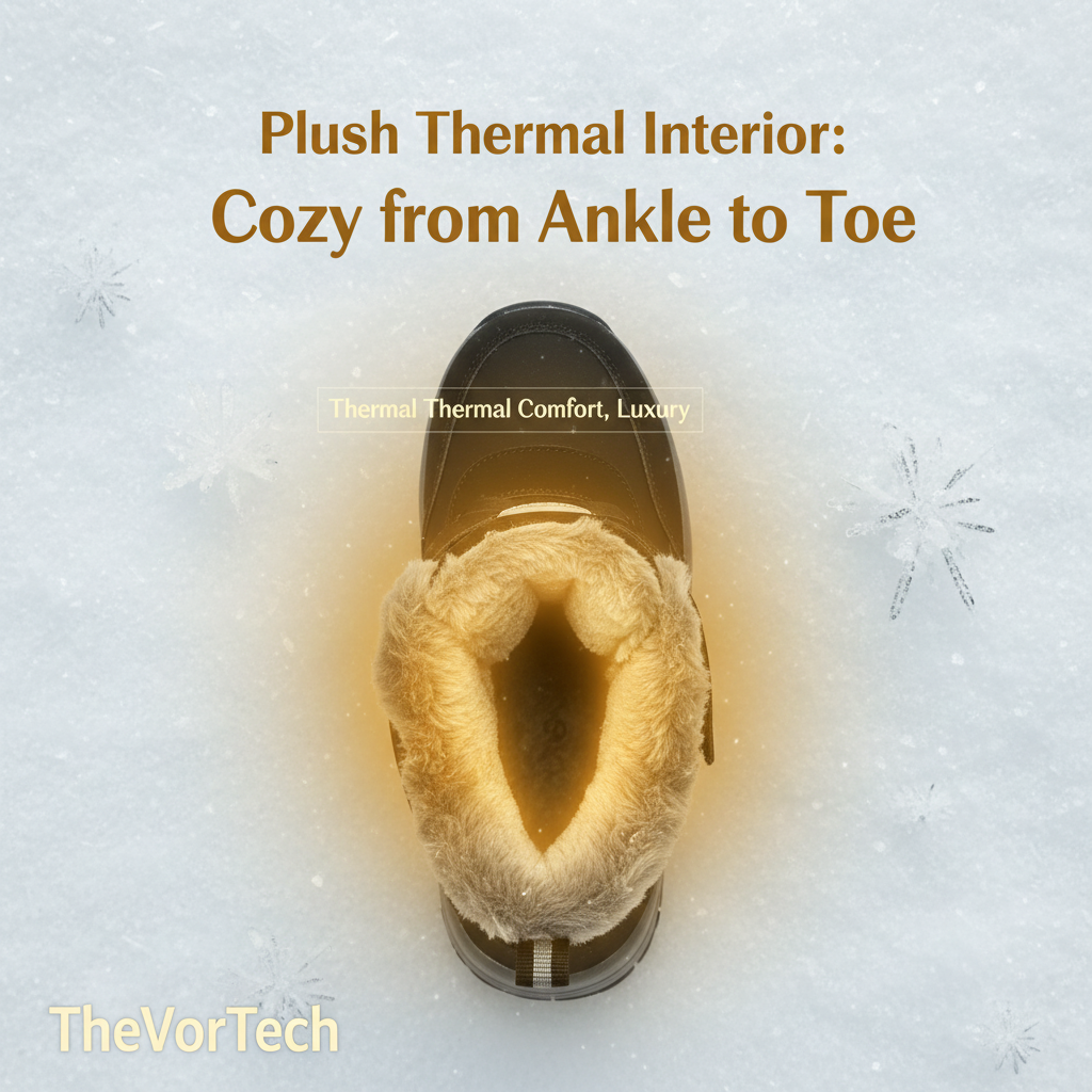 Warm Waterproof Winter Snow Boots for Women