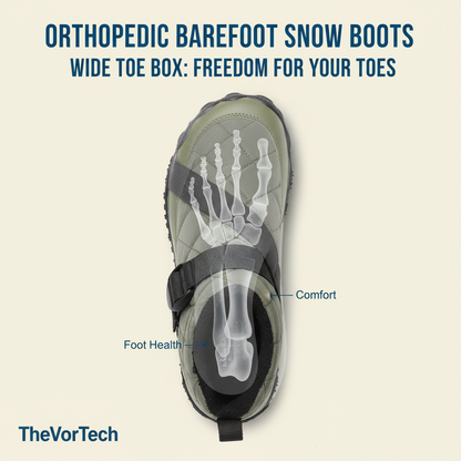 Comfortable Waterproof Insulated Snow Boots - Halri