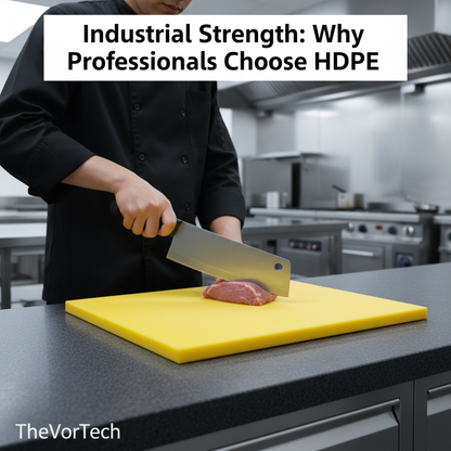 Durable Heavy Duty Plastic Cutting Board
