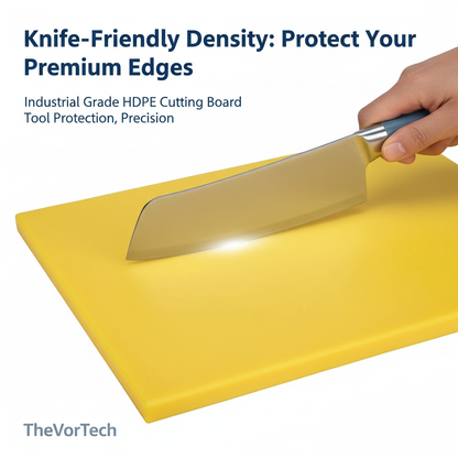 Durable Heavy Duty Plastic Cutting Board
