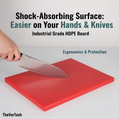 Durable Heavy Duty Plastic Cutting Board