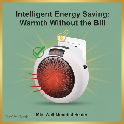 Compact Instant Bathroom Heater with Remote Control