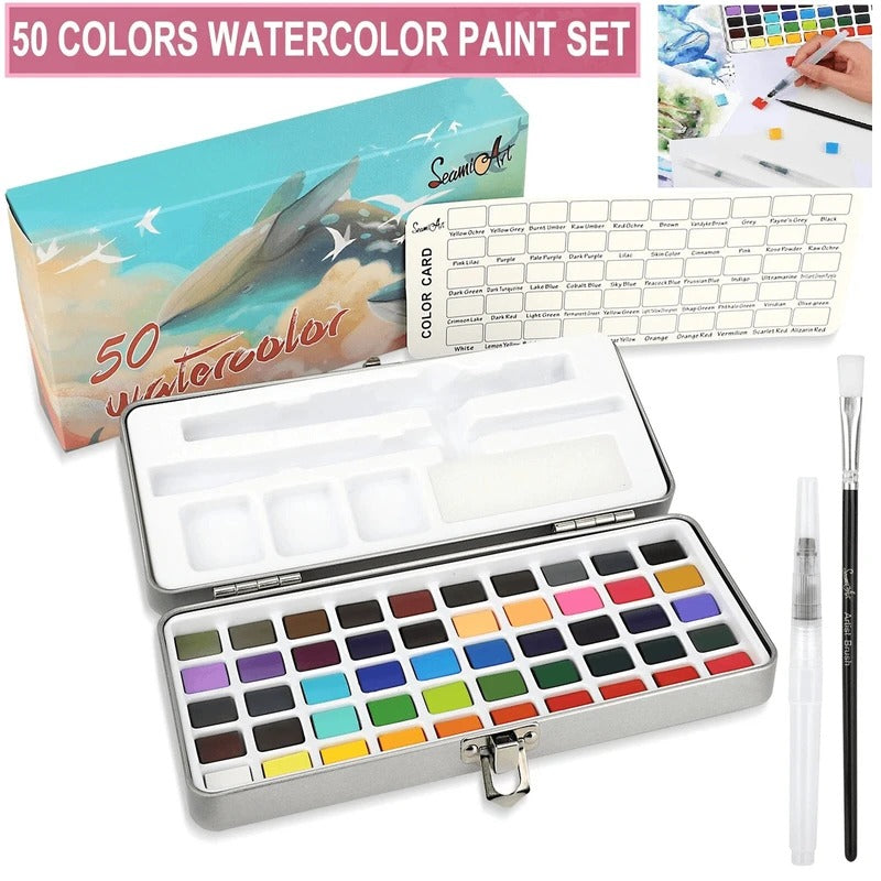 Colorful Art Watercolor Kit