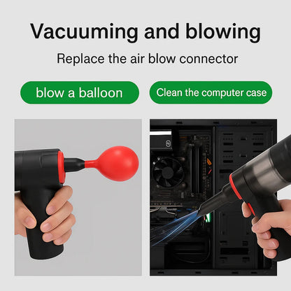 Portable Auto Vacuum – Strong 95000Pa Suction Handheld Cleaner