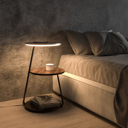 Compact 2-Tier Space Saving Table Lamp - Halri