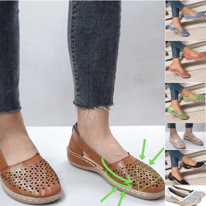 Comfortable Women Flat Shoes for Sensitive Feet