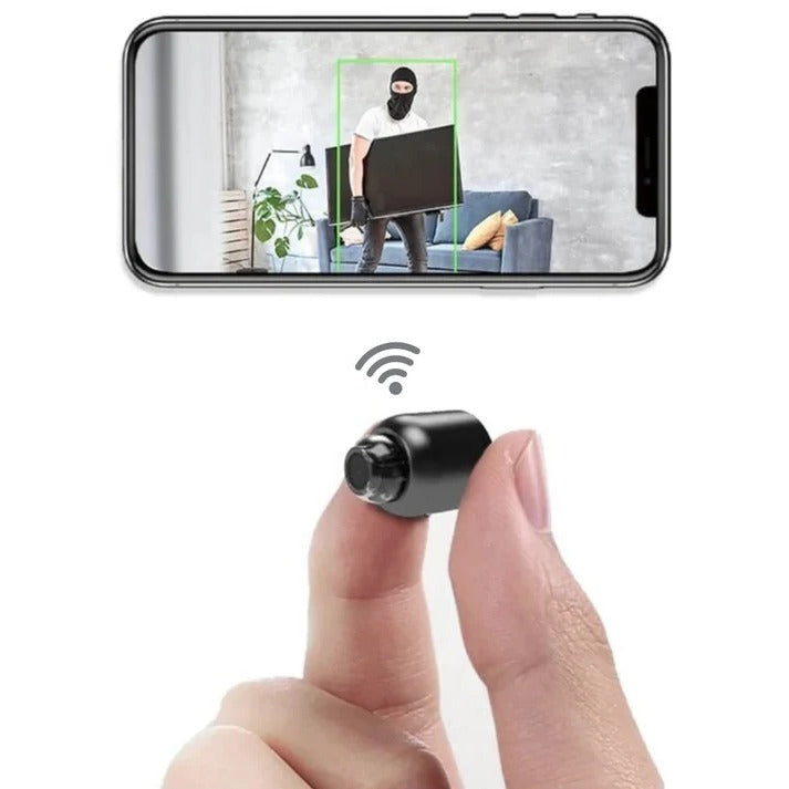 Compact Wireless Home Security Camera with Night Vision - Halri