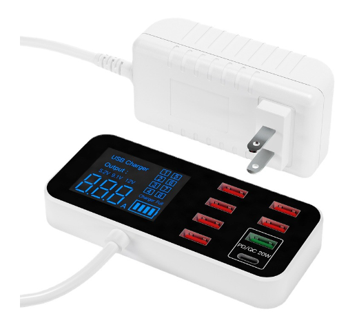 Compact Multi Port USB Charger Block - Halri