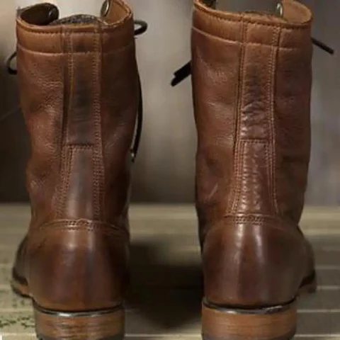 Ladies Leather Ankle Boots