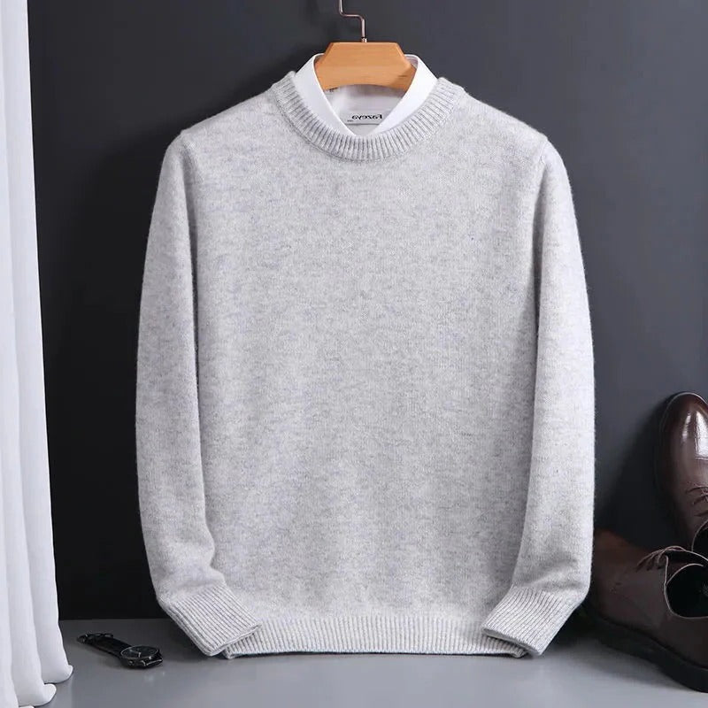 Luxury Mens Pure Cashmere Sweater