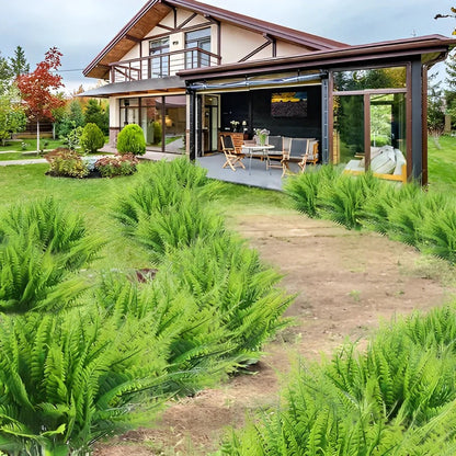 Durable Outdoor Realistic Artificial Boston Fern Plant