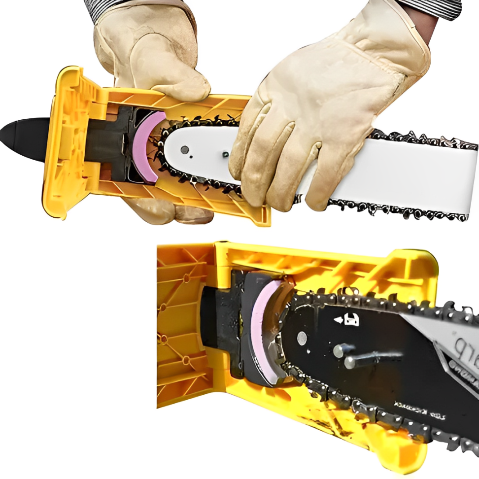 Fast Wood Chainsaw Sharpener Tool