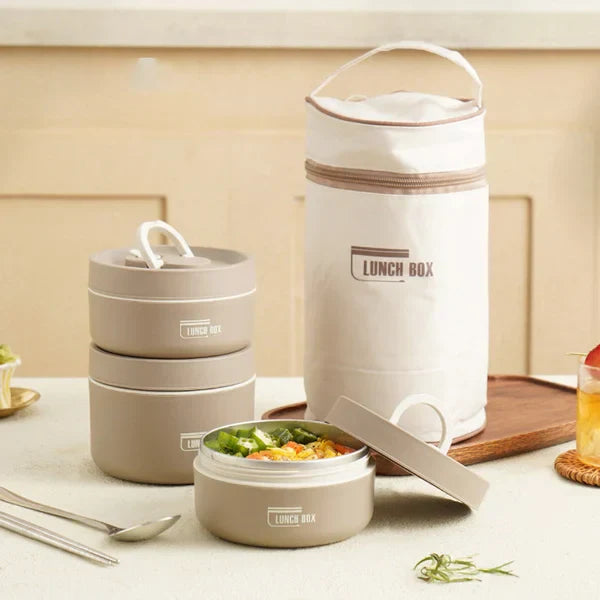 Thermal Lunch Box - Keeps Food Fresh All Day