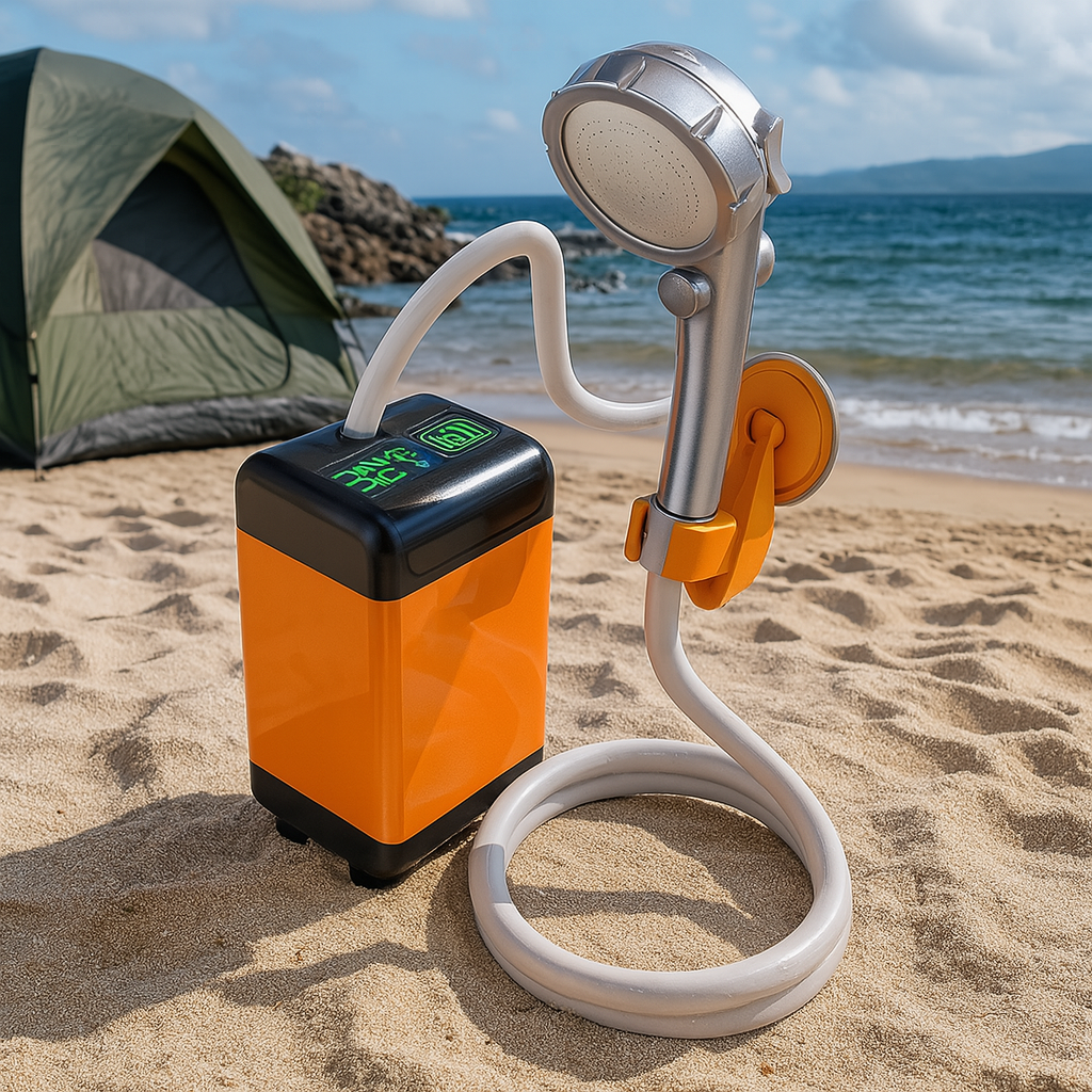Portable Rechargeable Outdoor Camping Shower Pump - Halri