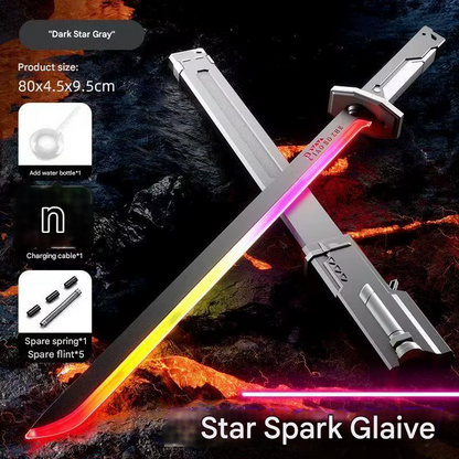 Colorful LED Glow in Dark Sword Toy