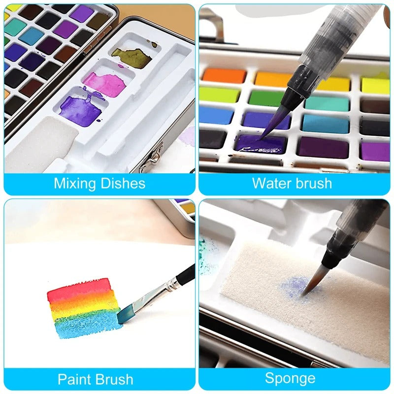 Colorful Art Watercolor Kit