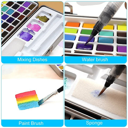 Colorful Art Watercolor Kit