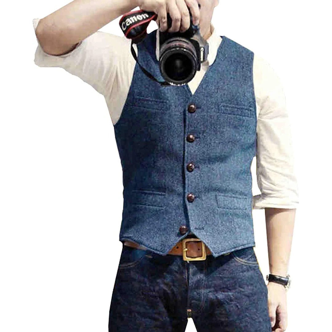 Fashionable Mens Waistcoat - Befez