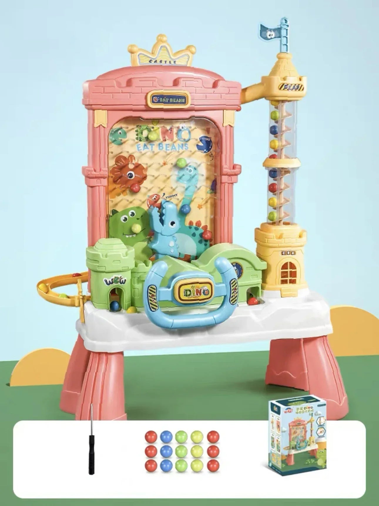 Fun Dino Electronic Maze Ball Game for Children