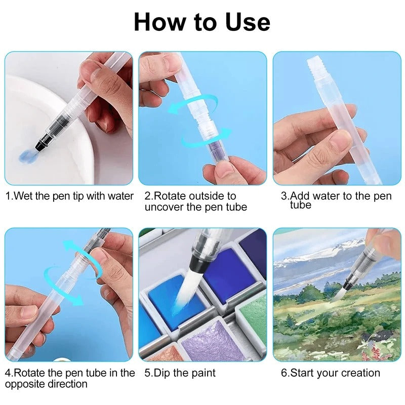 Colorful Art Watercolor Kit