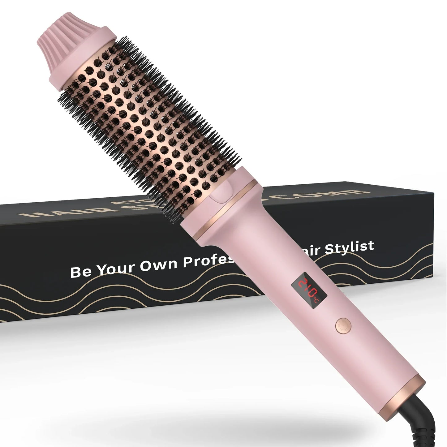 Easy Hair Curling Styling Brush
