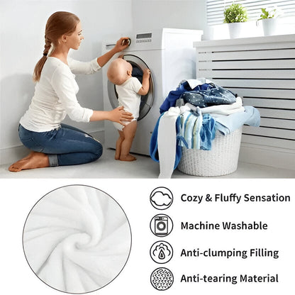 Cozy Plush Throw Blanket with Classic Style