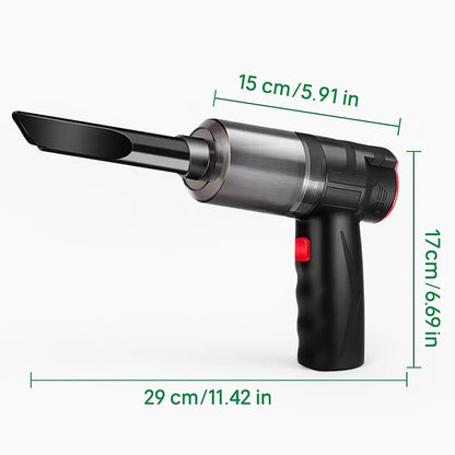 Portable Auto Vacuum – Strong 95000Pa Suction Handheld Cleaner