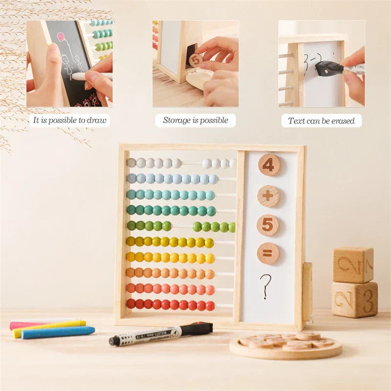 Educational Wooden Abacus Toy for Children - Halri