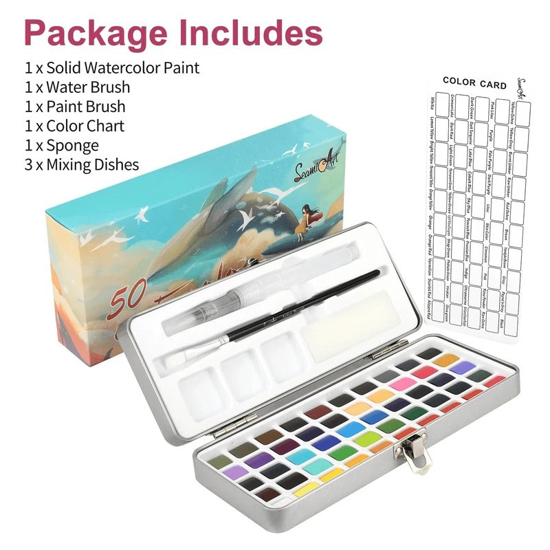 Colorful Art Watercolor Kit