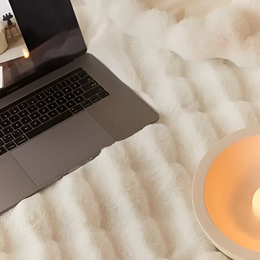 Cozy Plush Throw Blanket with Classic Style
