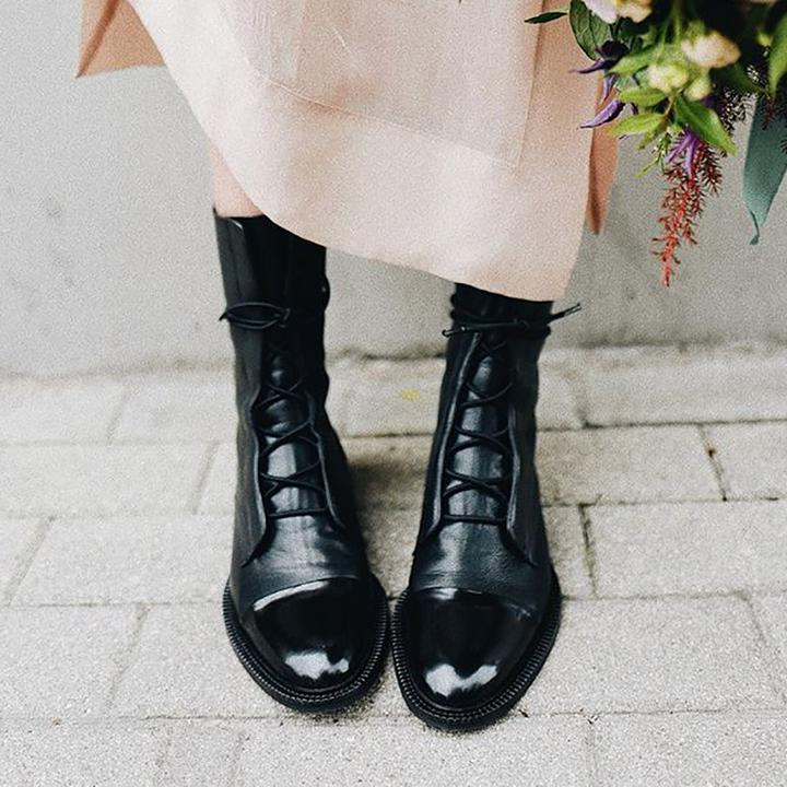 Classic High Heel Ankle Boots For Ladies