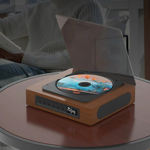 Vintage Style CD Music Player with USB C Port