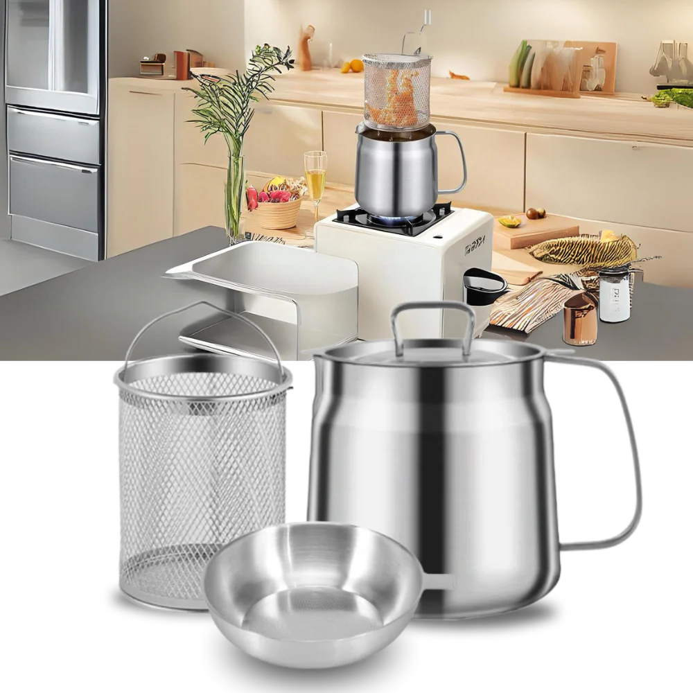Large Capacity Dual Function Frying Pan
