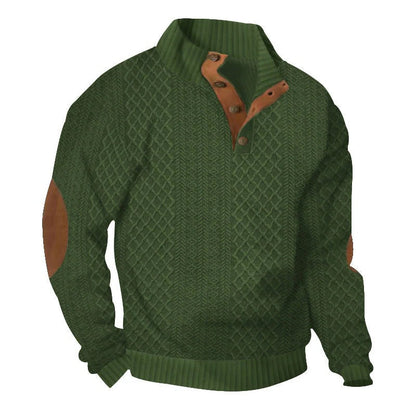 Cozy Crew Neck Men's Sweater