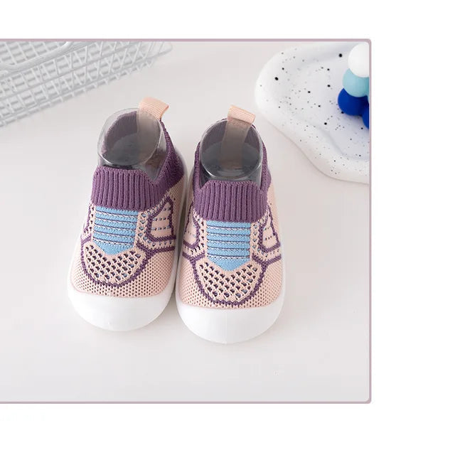 Soft Baby Sneakers - Lightweight Breathable Toddler Shoes - Halri