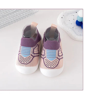 Soft Baby Sneakers - Lightweight Breathable Toddler Shoes - Halri