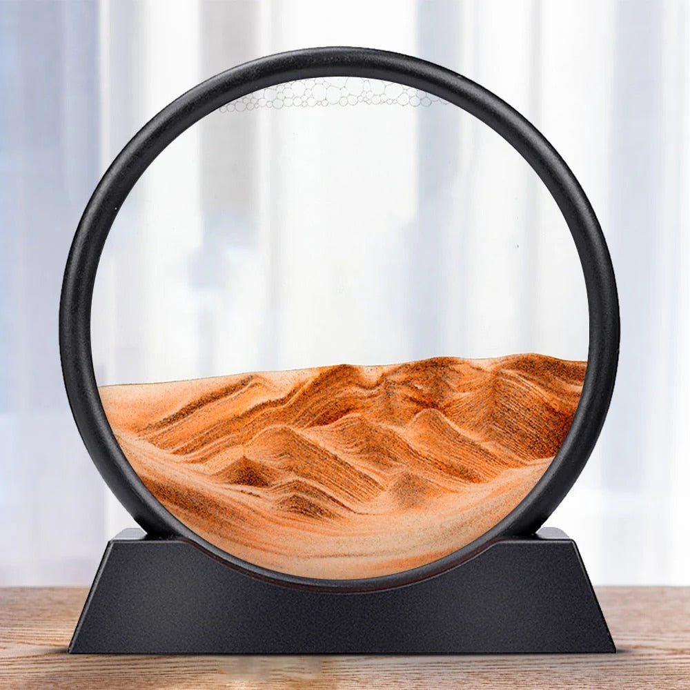 Colorful Kinetic Sand Art Decor