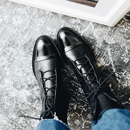 Classic High Heel Ankle Boots For Ladies
