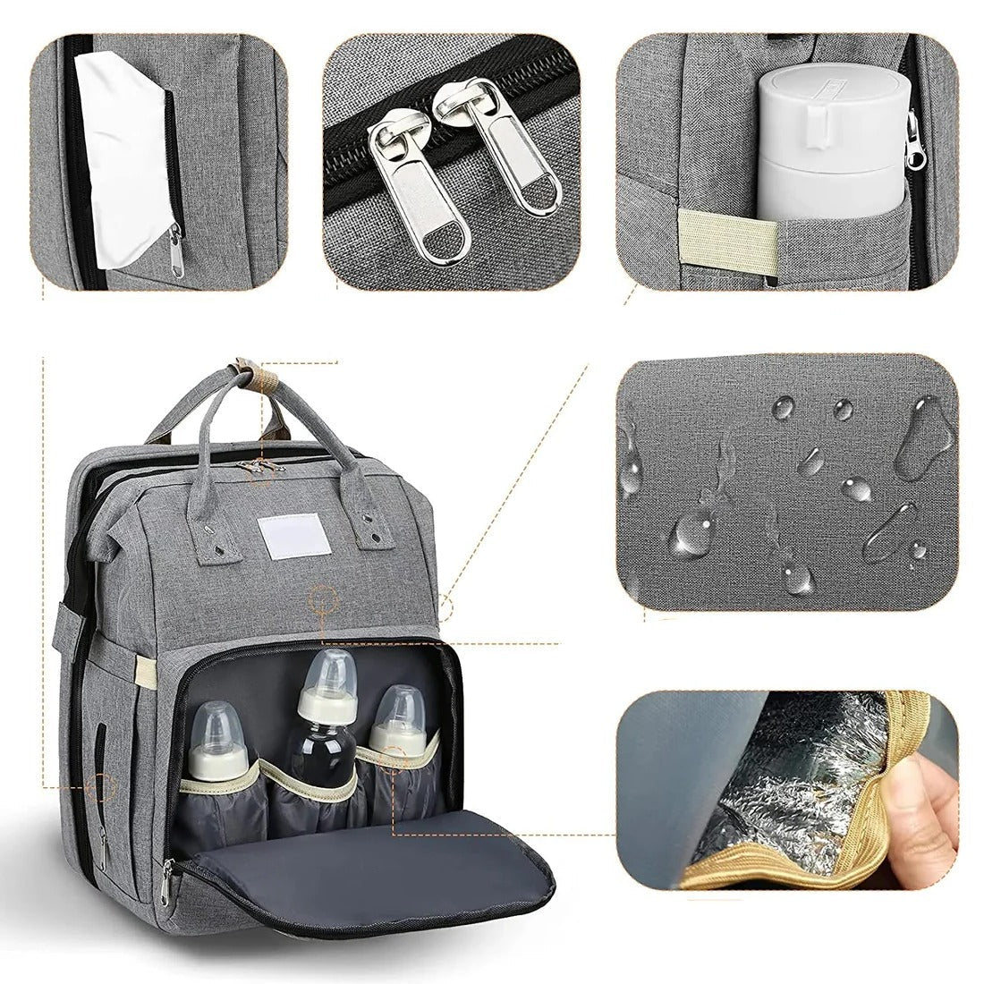 Practical Mommy Diaper Bag Backpack