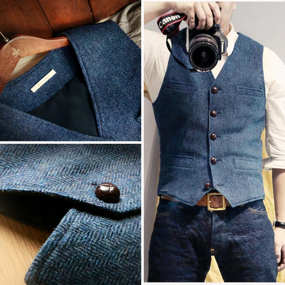 Trendy Men's Vest Jacket
