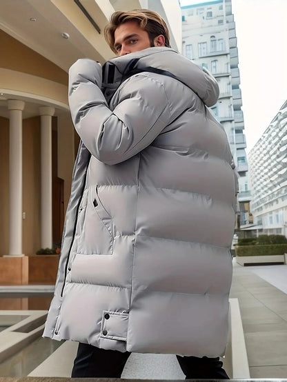 Warm Waterproof Mens Parka Coat