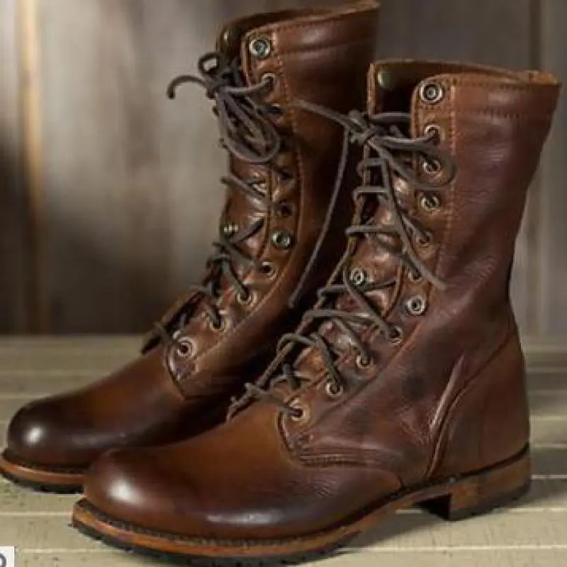 Ladies Leather Ankle Boots