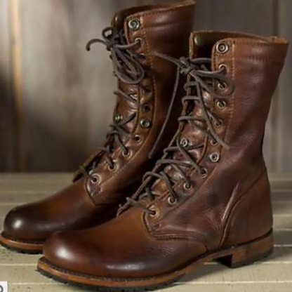 Ladies Leather Ankle Boots