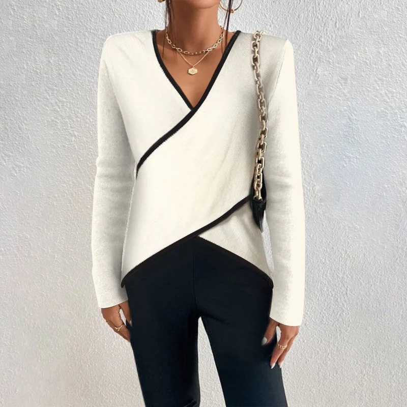 Cream Off-the-Shoulder Sweater