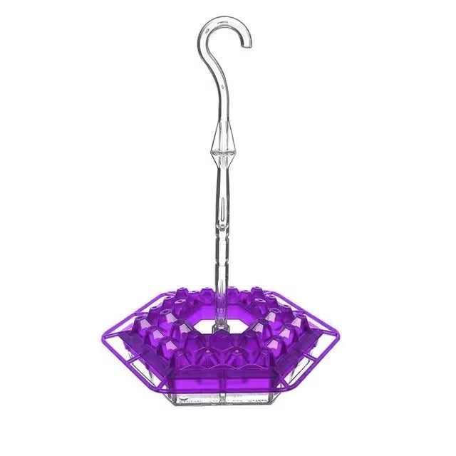 Easy Fill Outdoor Hanging Bird Feeder with Ant Trap