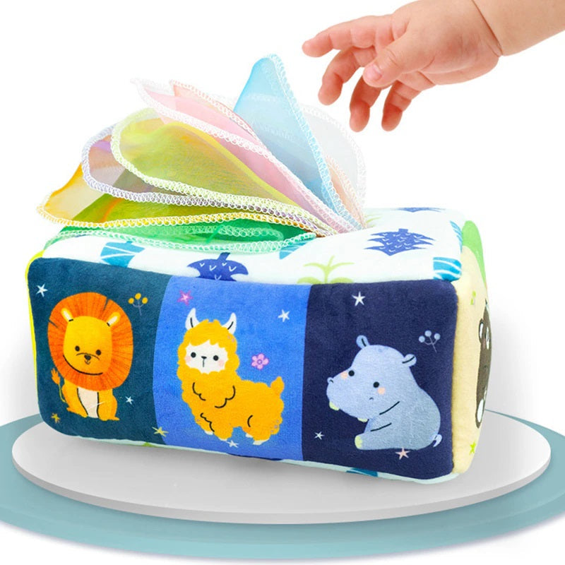 Fun Colorful Tissue Box Toy - Halri