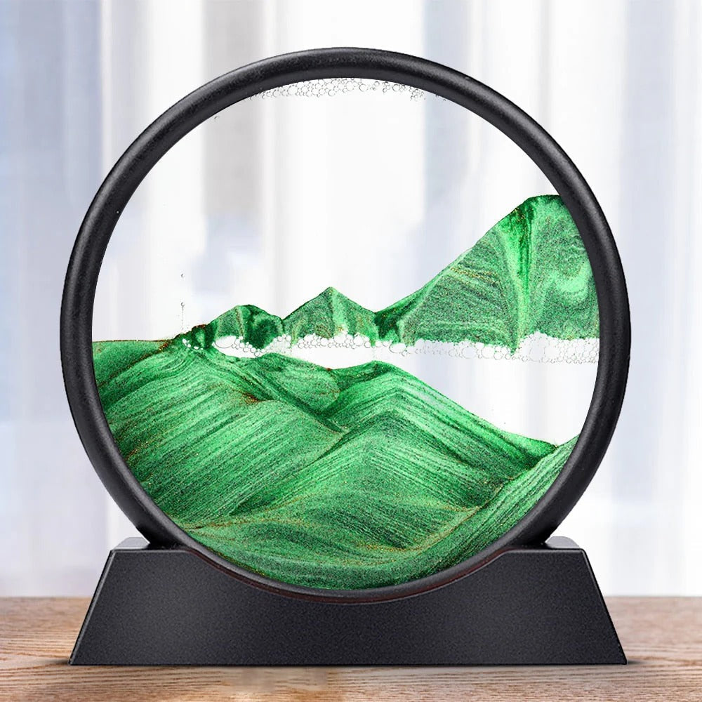 Colorful Kinetic Sand Art Decor
