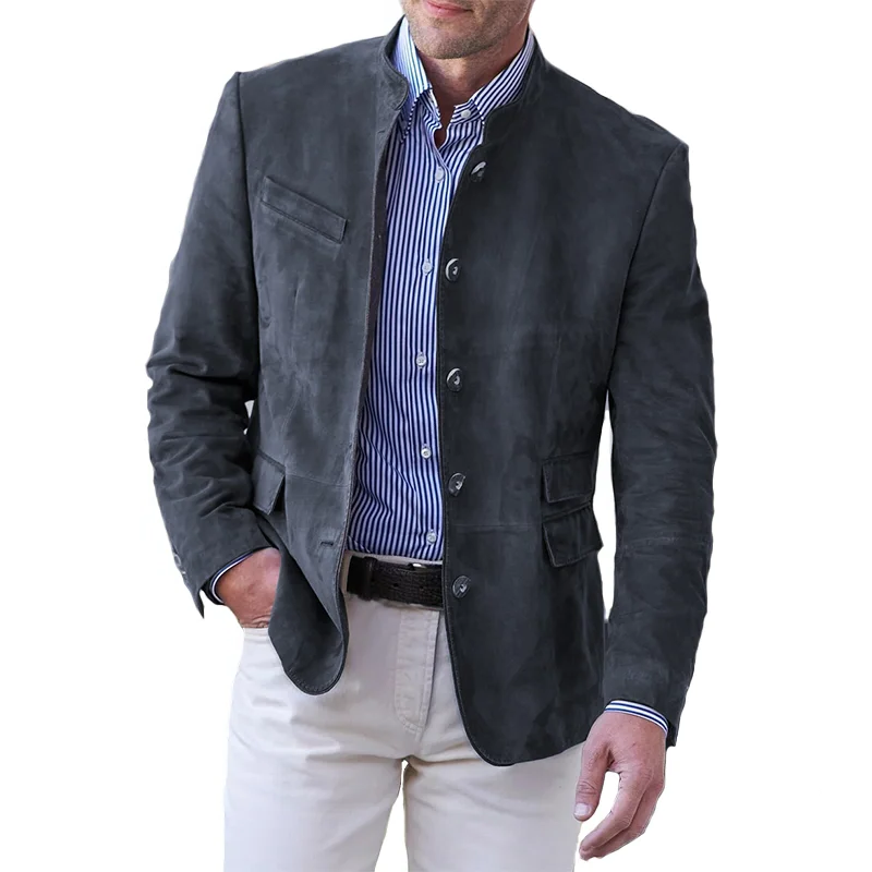Timeless Mens Casual Button Down Jacket - Halri